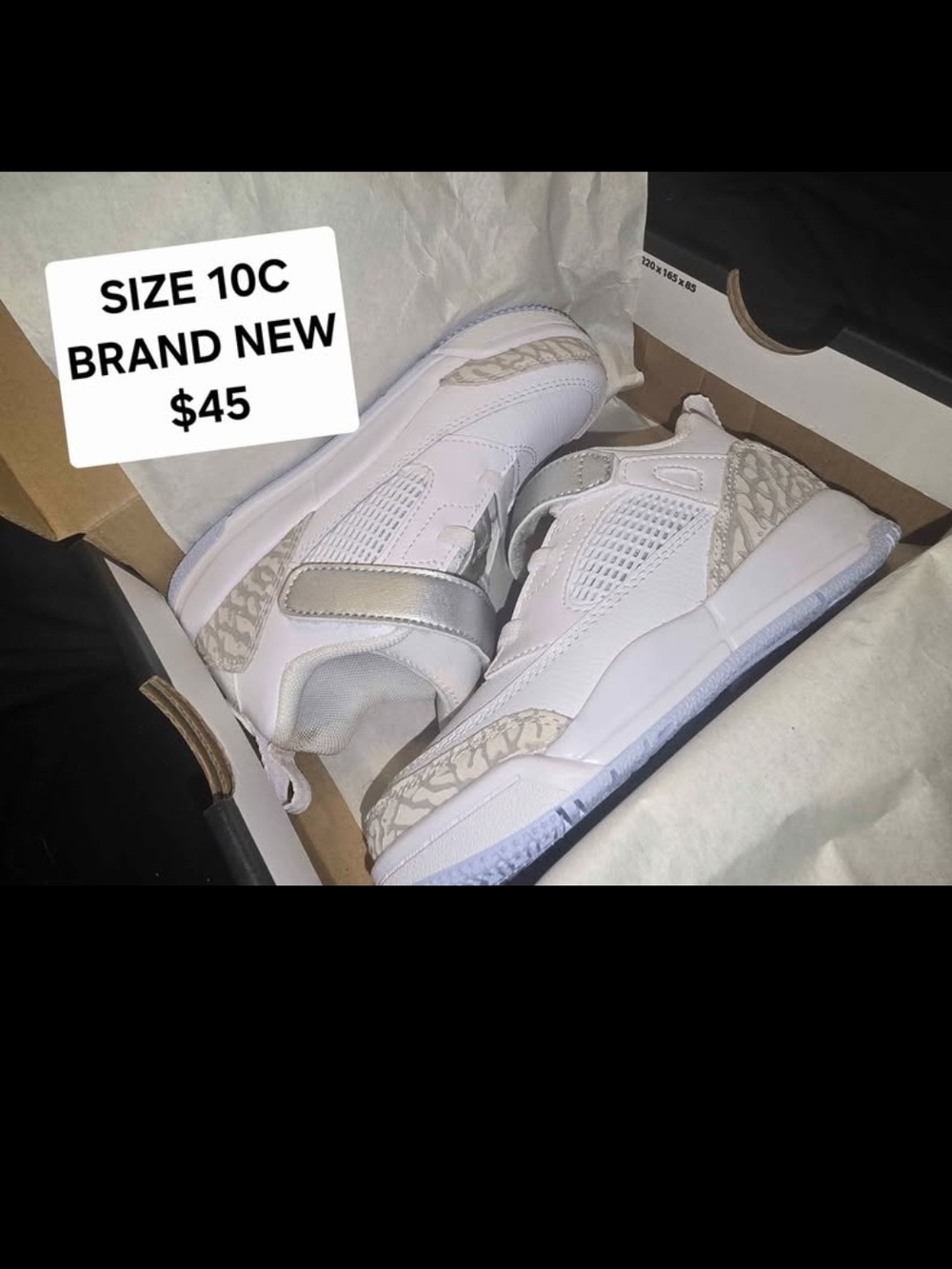 Jordan White And Grey Spizike